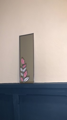 Stained glass effect mirror - stained,