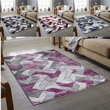 Black Grey Rugs Dark Small