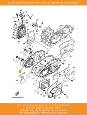 YAMAHA Cover, Crankcase 1
