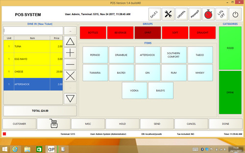 Fujitsu pos terminal with epos - fujitsu,