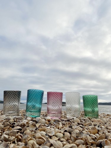 Mermaid gin tumbler glass - mermaid,