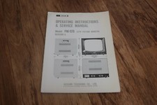 VINTAGE RETRO Rare ITC Ikegami