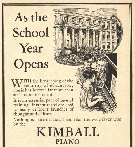 Kimball piano interest to - piano,