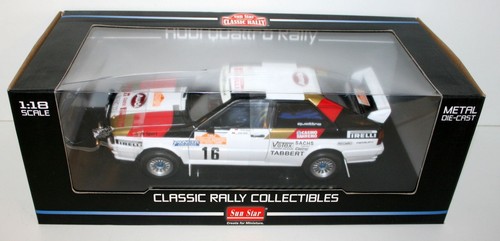 Sunstar 4196 audi quattro - 1/18,