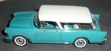 DANBURY MINT 1:24 SCALE 1955 CHEVROLET NOMAD -  BOXED