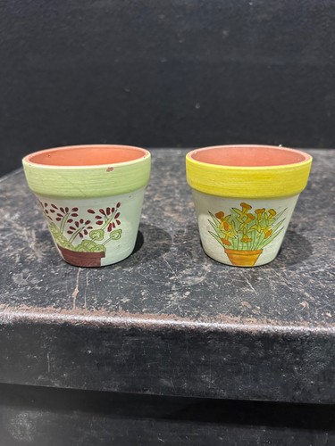 Vintage hand painted - hand,