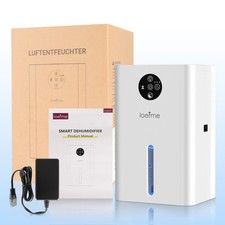 1.8L Electric Dehumidifier Drying Portable Moisture Timer Silent Mould for Home