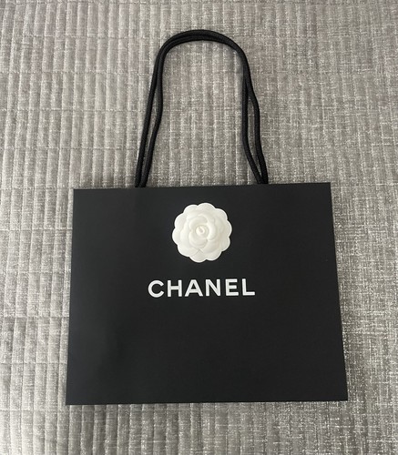 Chanel black gift bag - gift,