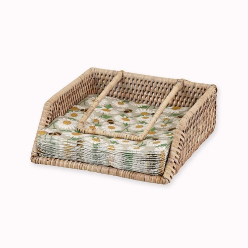 Luxury rattan napkin holder - luxury,