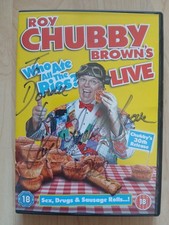 Roy Chubby Brown Who Ate All The Pies Live Autographed Signed DVD Stand Up Comed