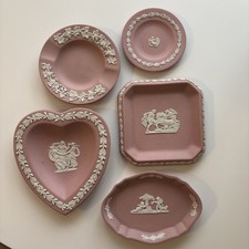 5 Wedgwood Jasperware Pink Pin