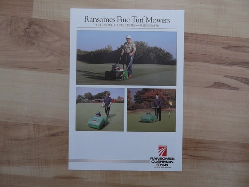 Ransomes sales brochure super - ransomes,
