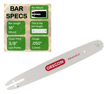 16" OREGON Guide Bar for STIHL