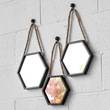 Set of 3 Hexagonal Wall