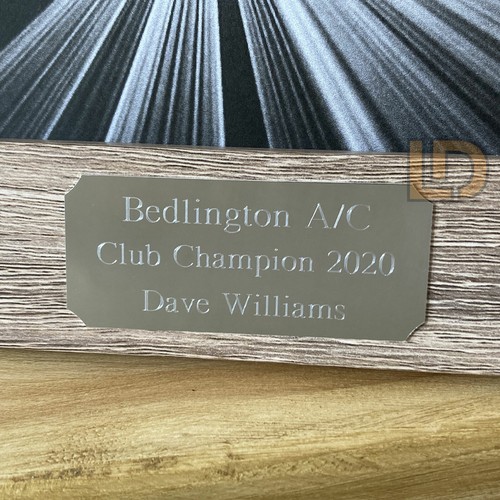 Engraved trophy plaques - engraved,
