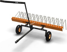 59" Galvanized Spring Tine Tow