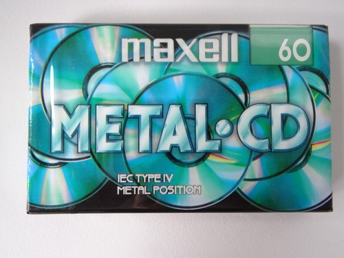Maxell metal blank audio - maxell, 60
