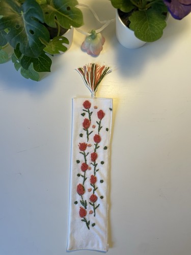 Hand stitched embroidered - hand,