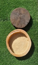 Log Stepping Stone Latex Rubber Mould