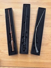 3 Harry Potter Collectors Wands From Warner Bros. Studio Tour