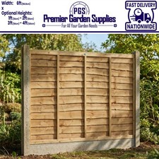 Premier Lap Garden Fence Panel