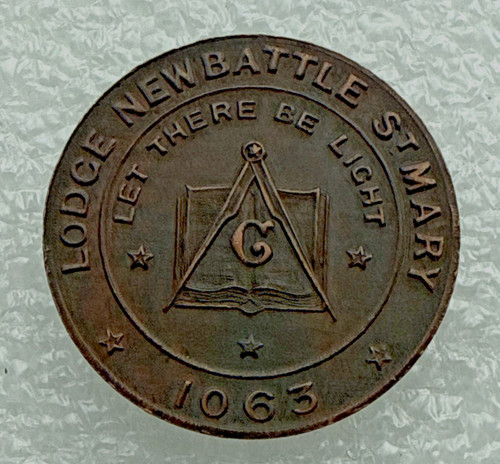Scotland masonic token - token, lodge