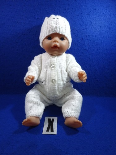 Hand knitted clothes for - hand,