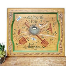 Garden Shed Plaque Sign Wooden