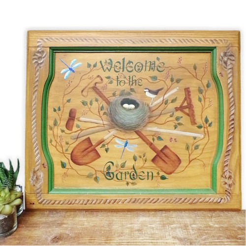 Garden shed sign - shed, wooden