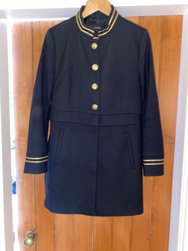 Zara navy blue military style - navy,