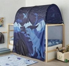 Ikea Kura Kids Bed Tent Blue