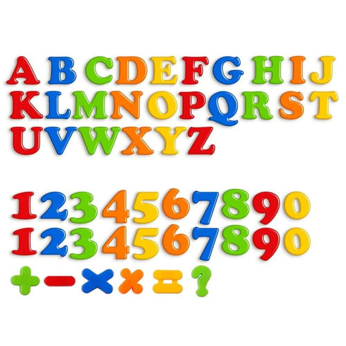 Pcs magnetic letters - 52,