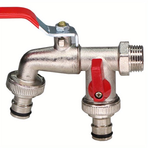 Brass garden tap water - garden,