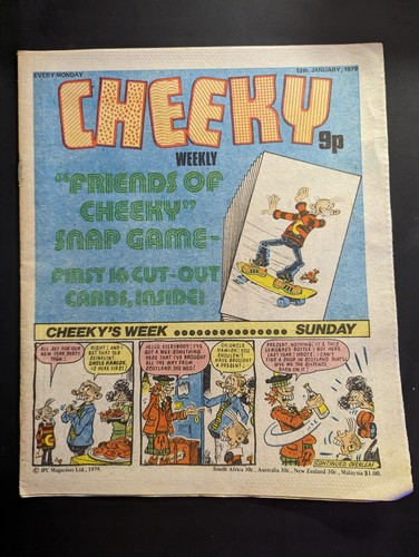 Cheeky weekly comic - weekly, comic,