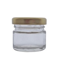 Round Jars Glass Mini Jam