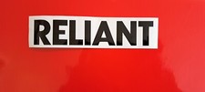 Reliant tailgate / rear decal graphic badge *NEW ITEM TO ORIGINAL DIMENSIONS*
