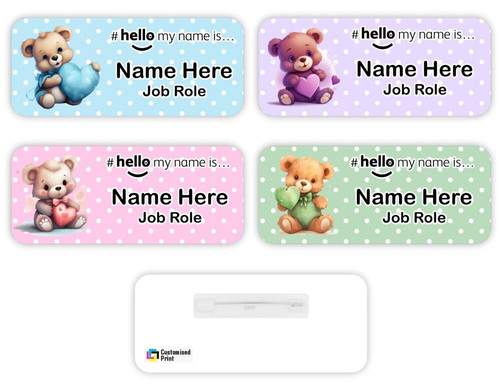 Hello name badge - my, is