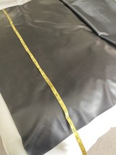 Metre black rubber - rubber, proofed