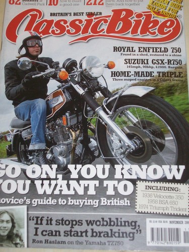 Classic bike guide to - 11/06,