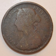 1890 Half Penny Great Britain