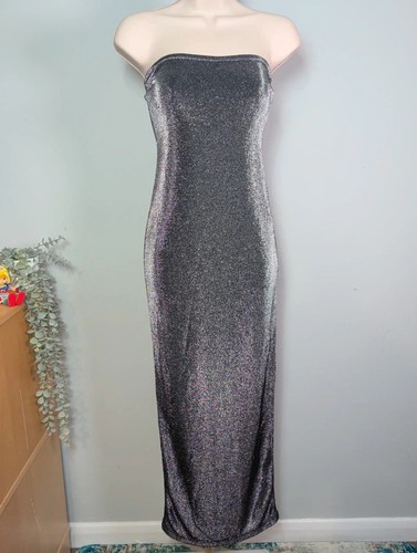 Bershka bnwt silver metallic - bershka,