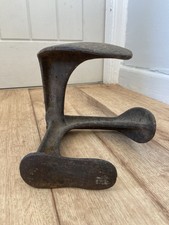 Vintage cast iron - shoe, last