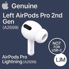 Apple AirPod Pro (2nd gen Lightening) LEFT side  ONLY A2699 (NOT USB C)