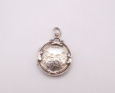 Antique Sterling Silver Photograph Locket Pendant Hallmarked Chester 1912