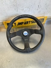 Honda Civic EG Keys Racing Alcantara Black Steering Wheel Integra DC2 Hub Boss