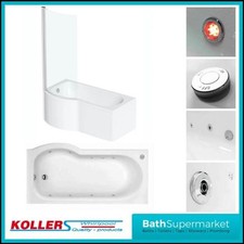 Whirlpool Jet P Shape Shower