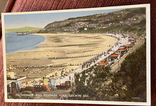 Vintage postcard colwyn bay - colwyn,