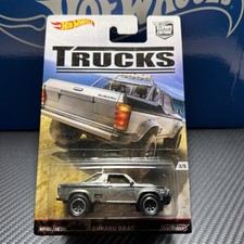 2016 Hot Wheels Premium Subaru Brat Car Culture Trucks Zamac 