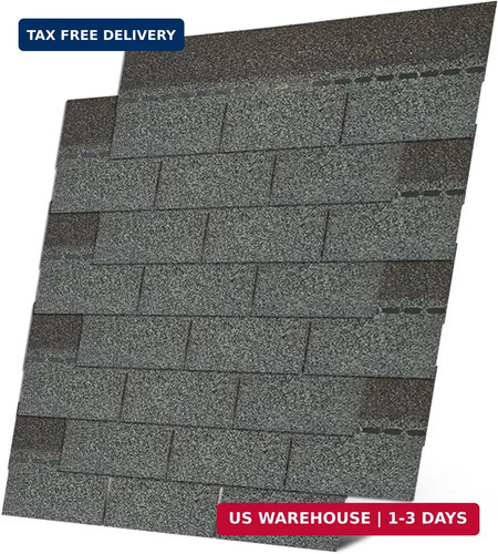 Roofing shingles tab - 3-tab, (gray)