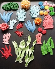 Sugarpaste edible coral - 30,